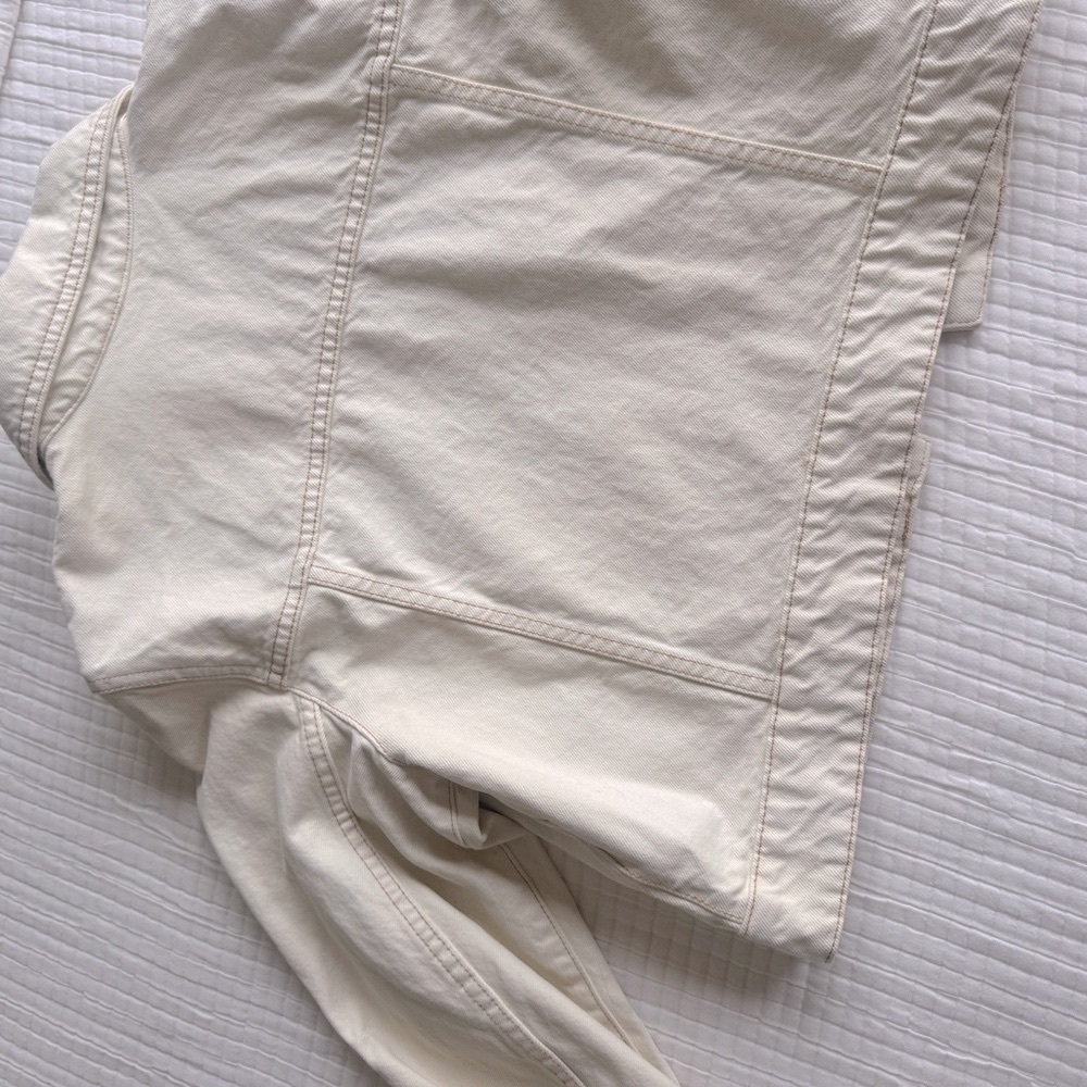Cream Jean Jacket - Picture 10 of 10